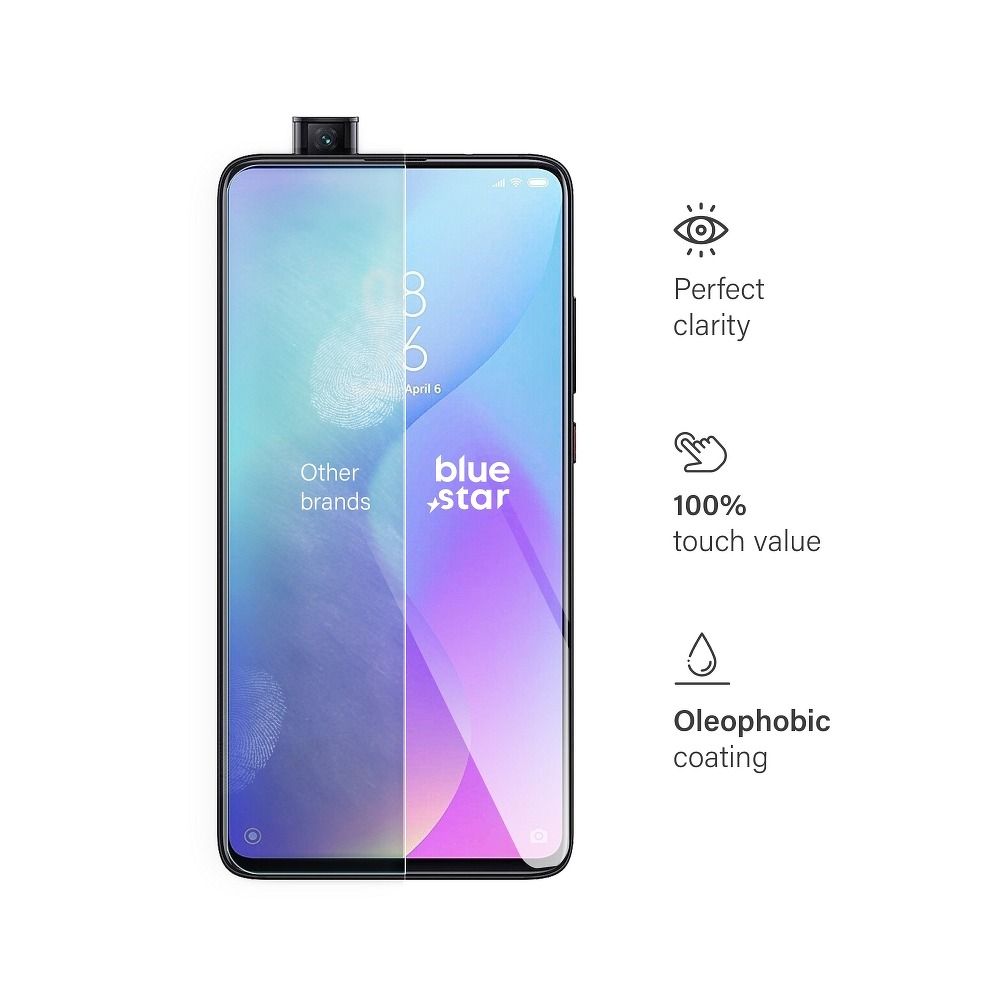 Szkło hartowane 9H szary Xiaomi Redmi K20 Pro / 4 Szkło hartowane 9H szary Xiaomi Redmi K20 Pro / 4