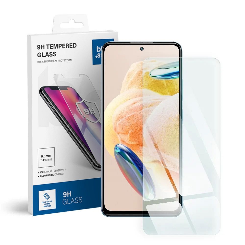 Szkło hartowane 9H szary Xiaomi Redmi Note 12 Pro 5G Szkło hartowane 9H szary Xiaomi Redmi Note 12 Pro 5G