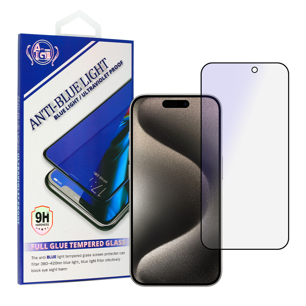 Szko hartowane Anti-Blue Full Glue Apple iPhone 13 Pro