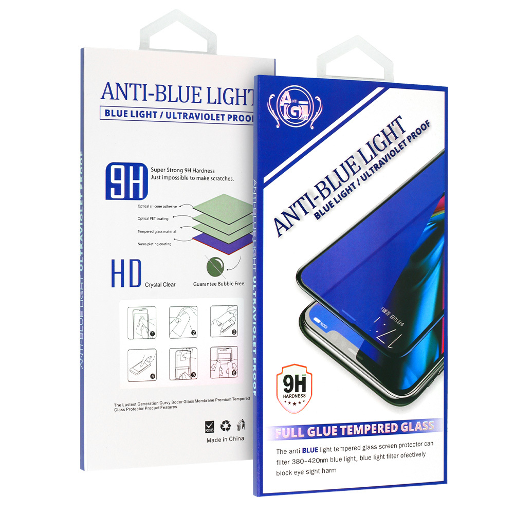 Szk�o hartowane Anti-Blue Full Glue Apple iPhone 15 / 8