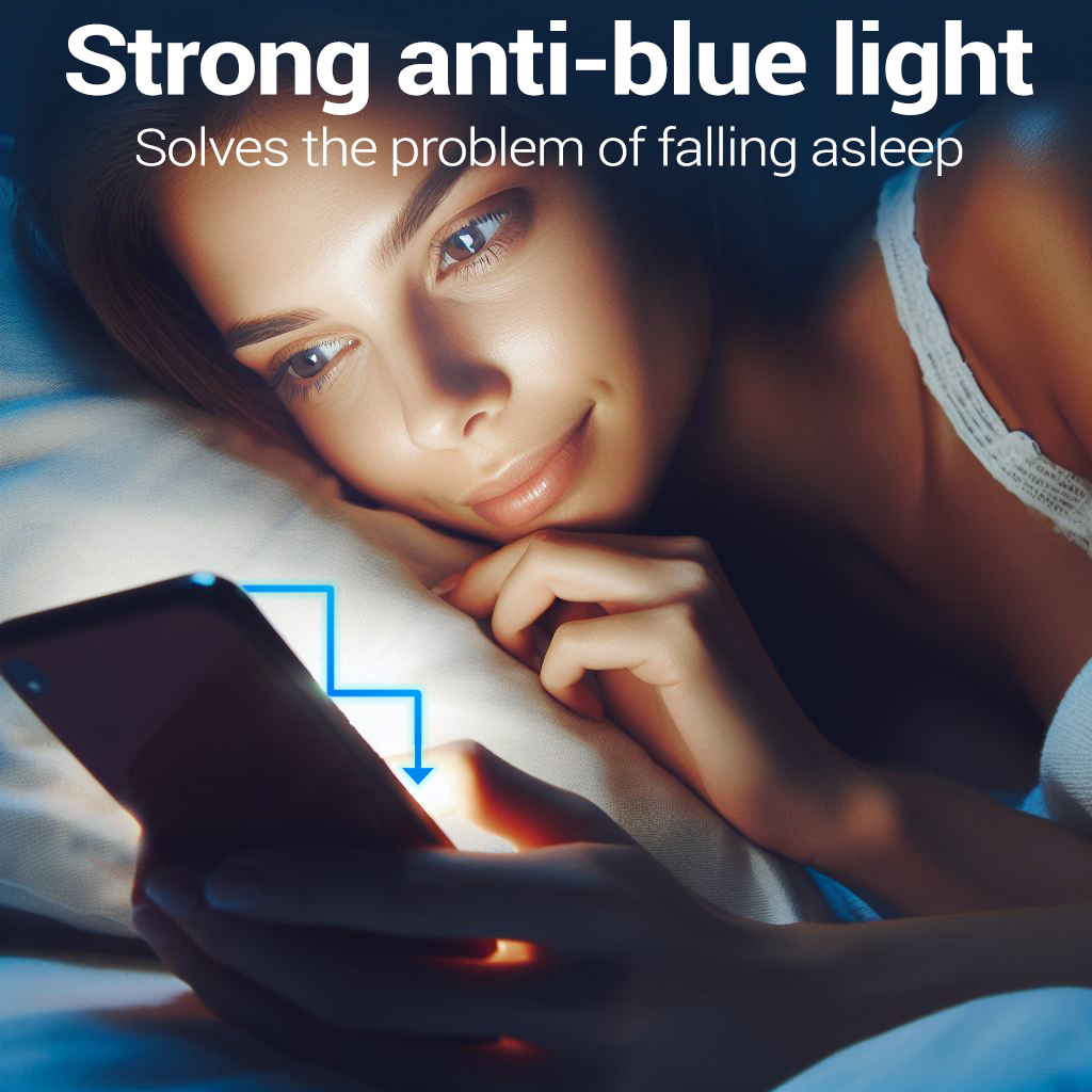 Szko hartowane Anti-Blue Full Glue Huawei P30 Lite / 7