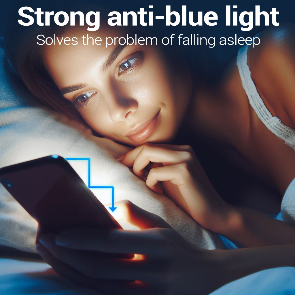 Szk�o hartowane Anti-Blue Full Glue Samsung Galaxy A72 5G / 7