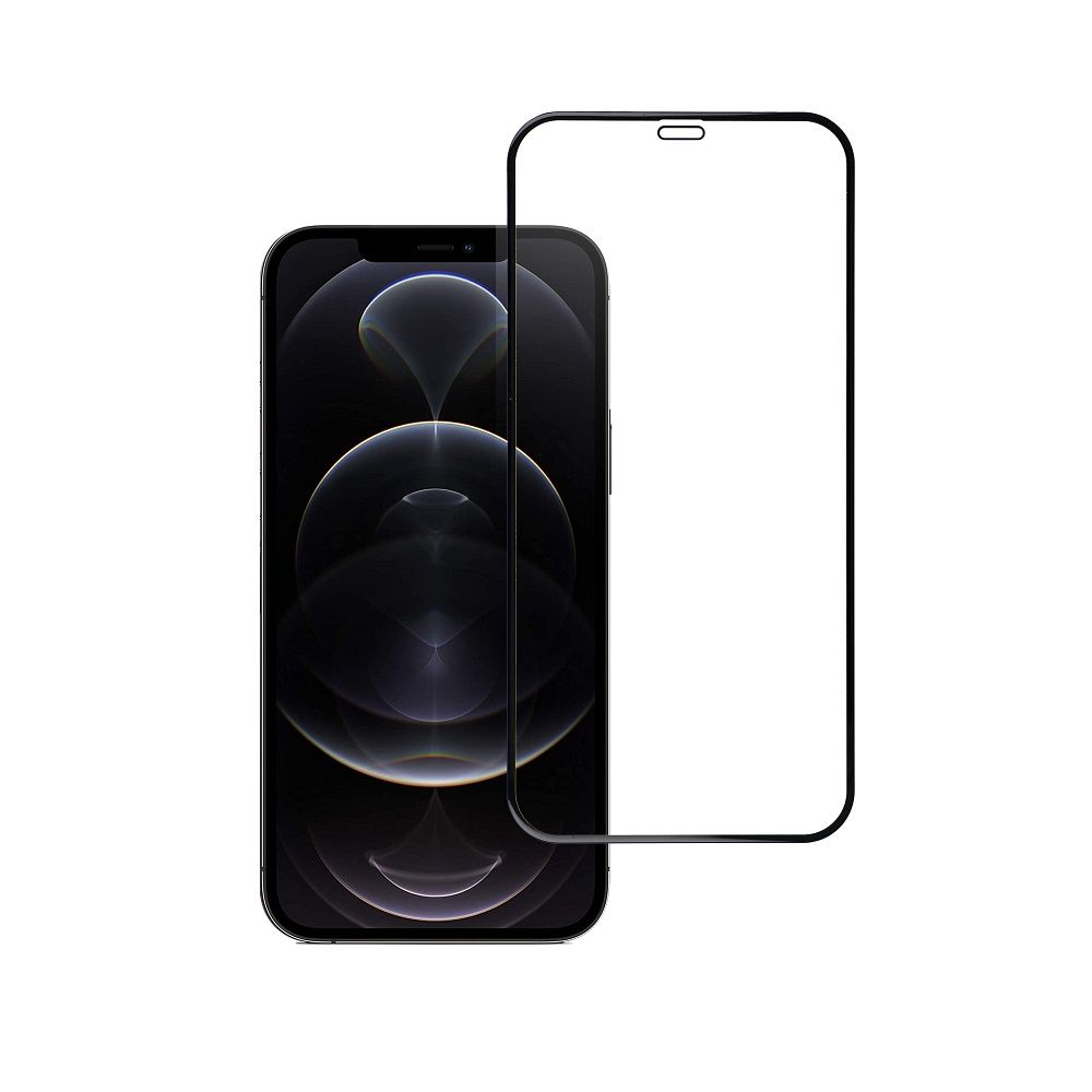 Szko hartowane Blue Star 5D czarny Apple iPhone 12 Pro Max / 2