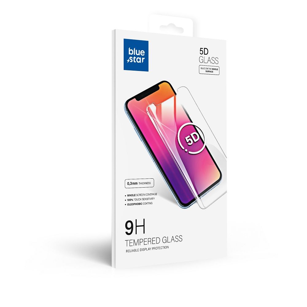 Szkło hartowane Blue Star 5D czarny Apple iPhone 14 Plus / 5 Szkło hartowane Blue Star 5D czarny Apple iPhone 14 Plus / 5
