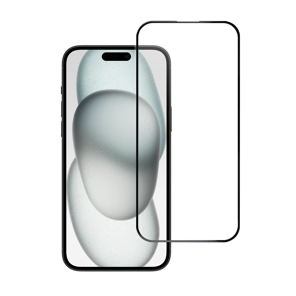 Szk�o hartowane Blue Star 5D czarny Apple iPhone 16 Plus / 2