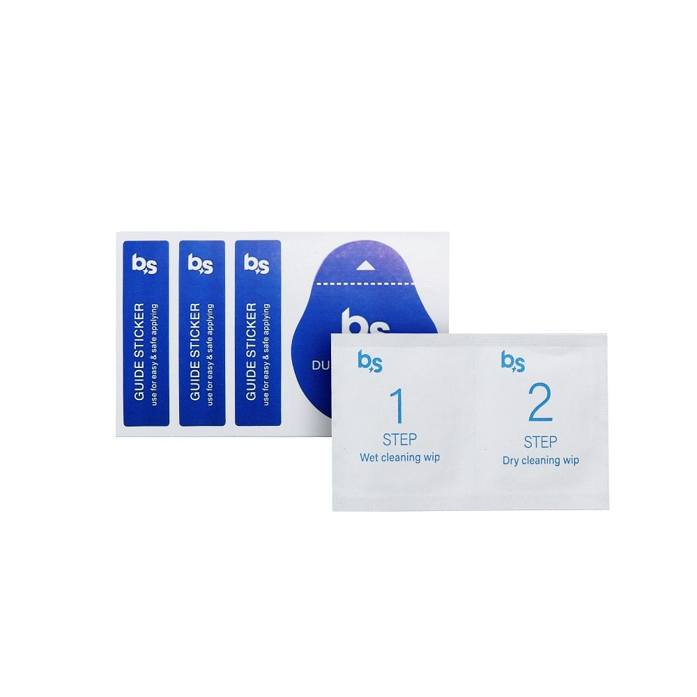 Szk�o hartowane Blue Star 5D czarny Apple iPhone 6 / 3