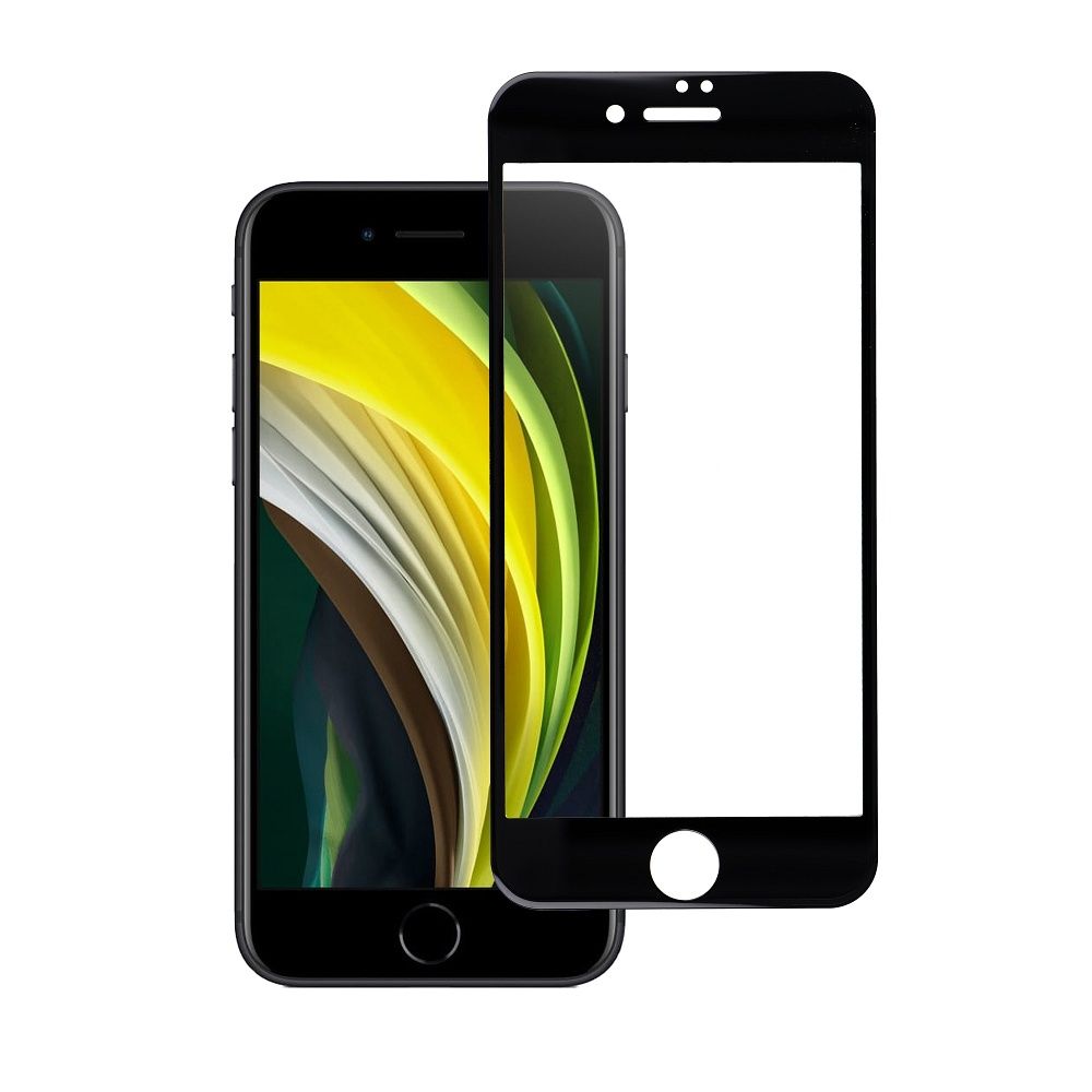Szko hartowane Blue Star 5D czarny Apple iPhone SE 2020 / 2
