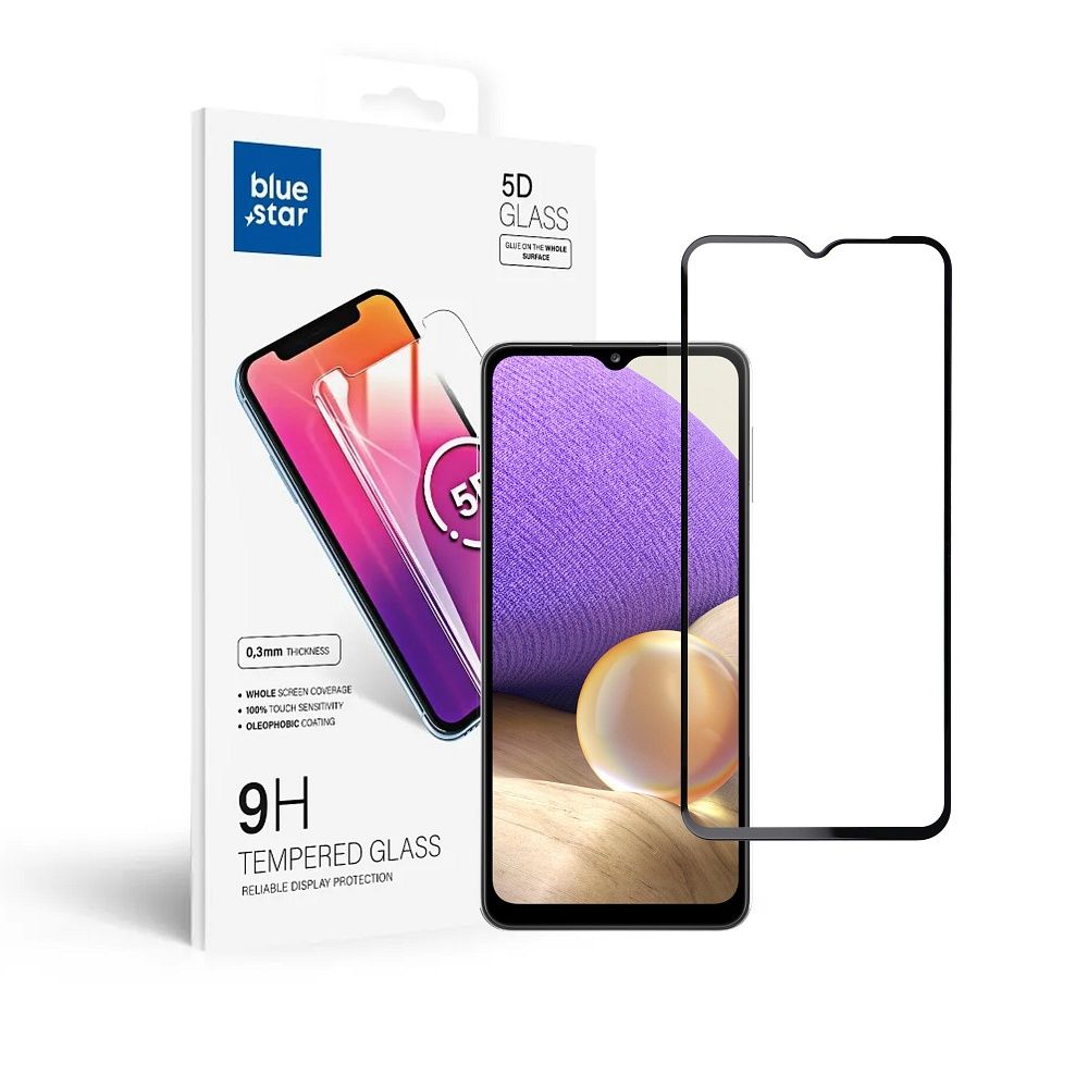 Szkło hartowane Blue Star 5D czarny Samsung A32 5G Szkło hartowane Blue Star 5D czarny Samsung A32 5G