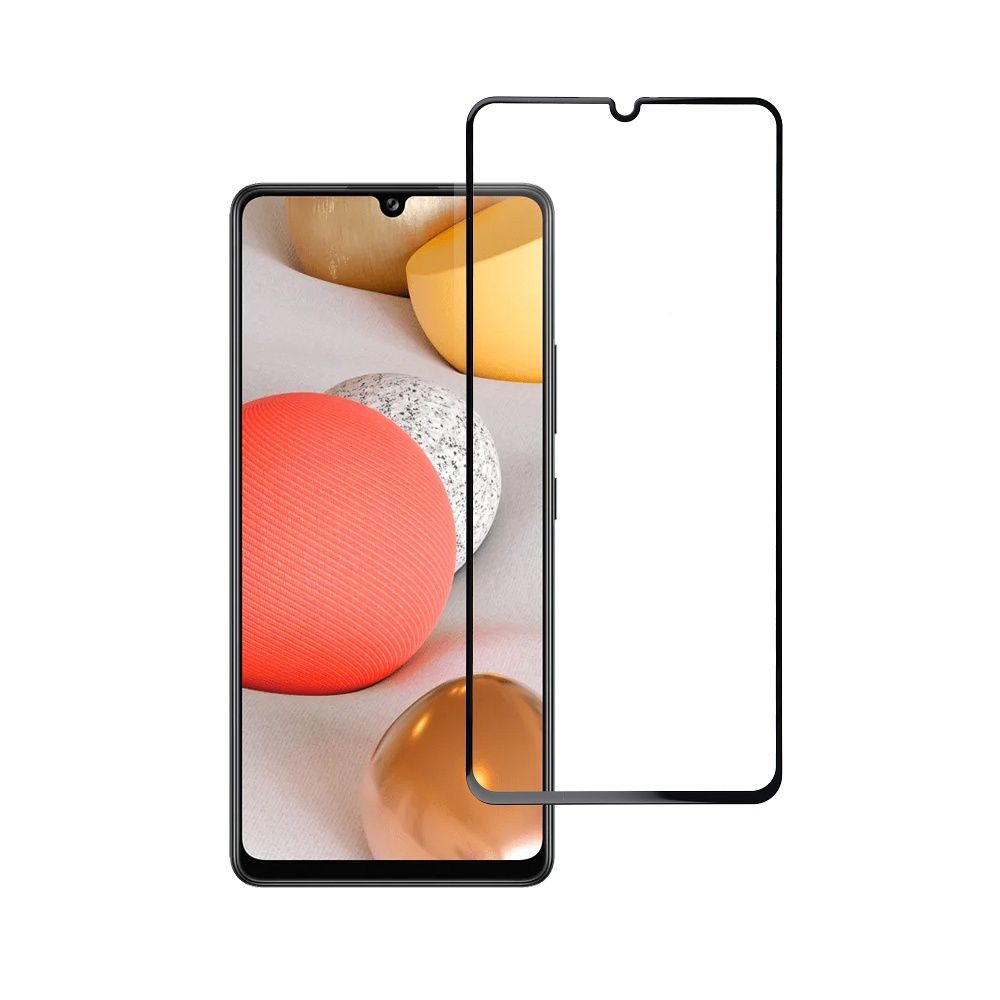 Szk�o hartowane Blue Star 5D czarny Samsung Galaxy A42 5G / 2
