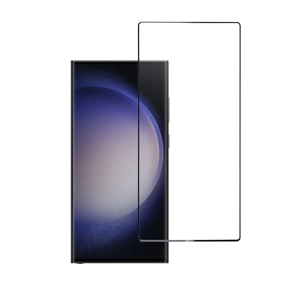 Szko hartowane Blue Star 5D czarny Samsung Galaxy S23 Ultra / 2