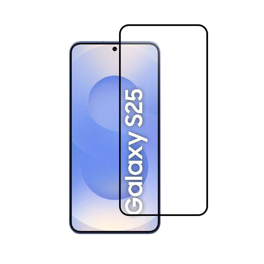 Szk�o hartowane Blue Star 5D czarny Samsung Galaxy S25 Edge