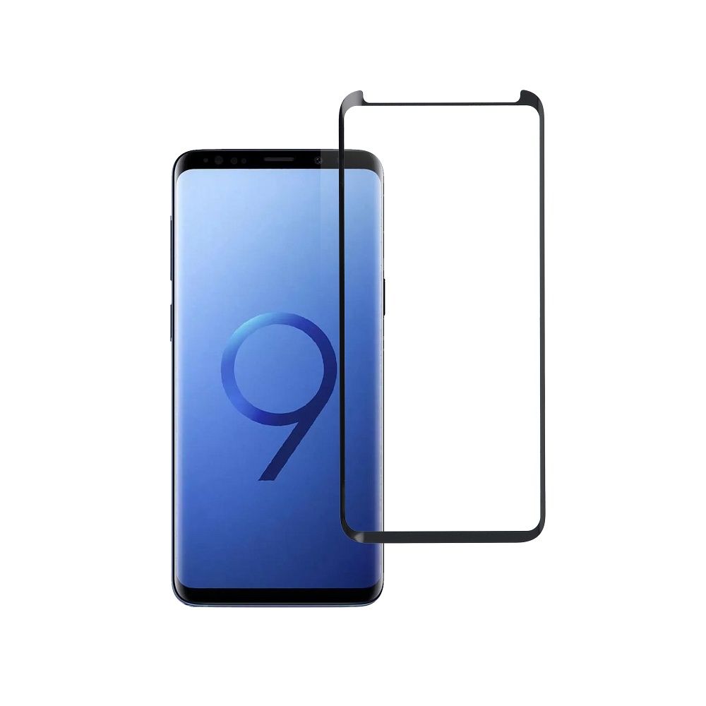 Szk�o hartowane Blue Star 5D czarny Samsung Galaxy S9 Plus / 2