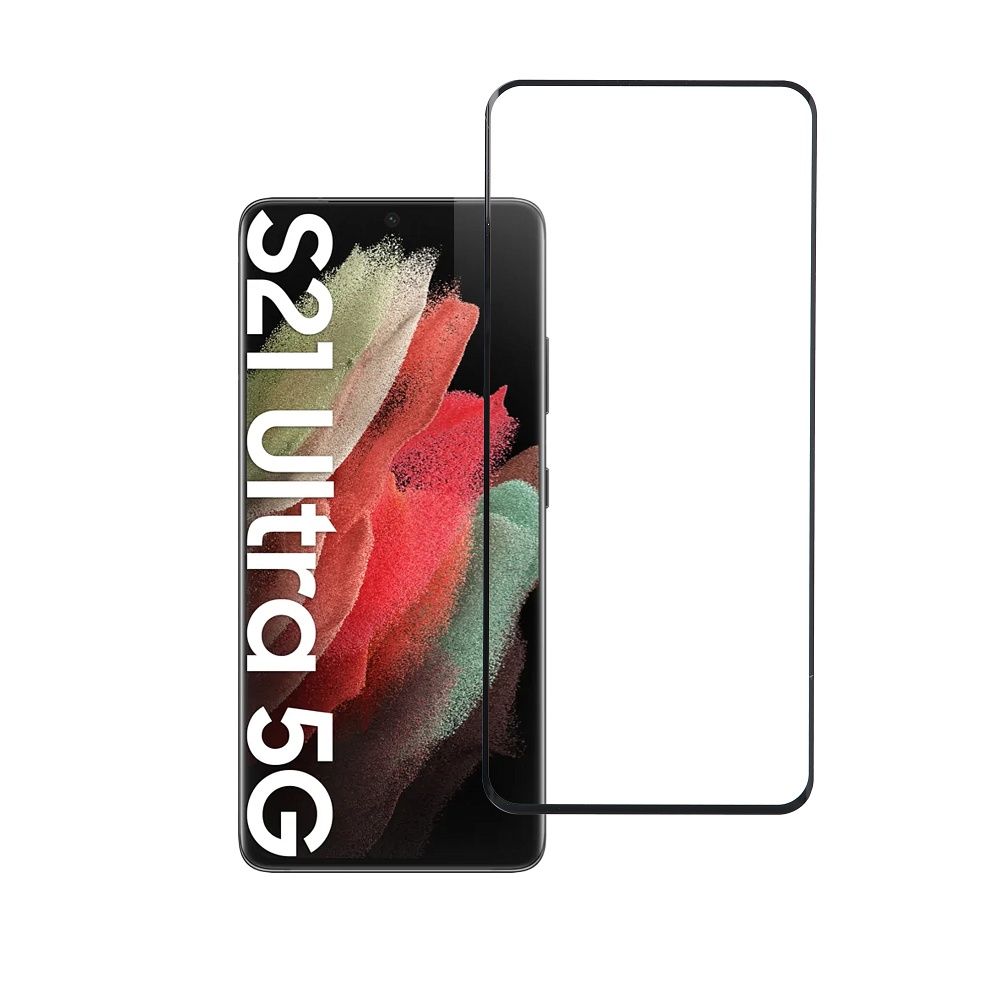Szkło hartowane Blue Star 5D czarny Samsung s21 Ultra / 2 Szkło hartowane Blue Star 5D czarny Samsung s21 Ultra / 2
