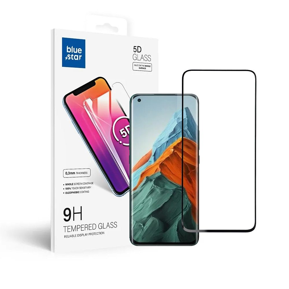 Szk�o hartowane Blue Star 5D czarny Xiaomi Mi 11