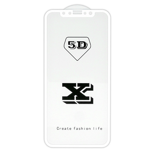 Szk�o hartowane Full Glue 5D Apple iPhone X / 2