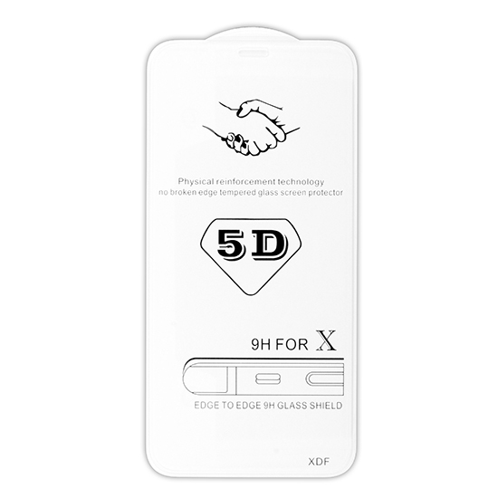 Szk�o hartowane Full Glue 5D Apple iPhone X / 2