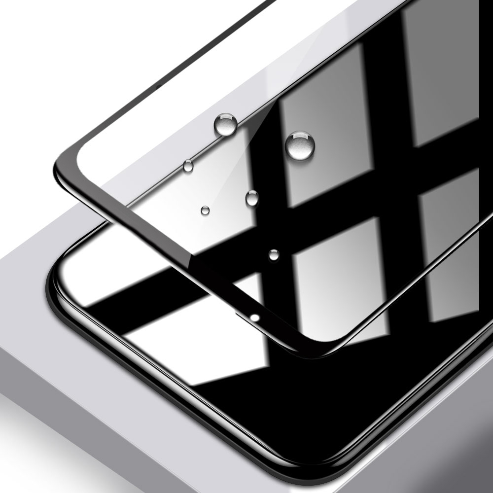 Szko hartowane Full Glue 6D czarny Apple iPhone 12 Pro Max / 7
