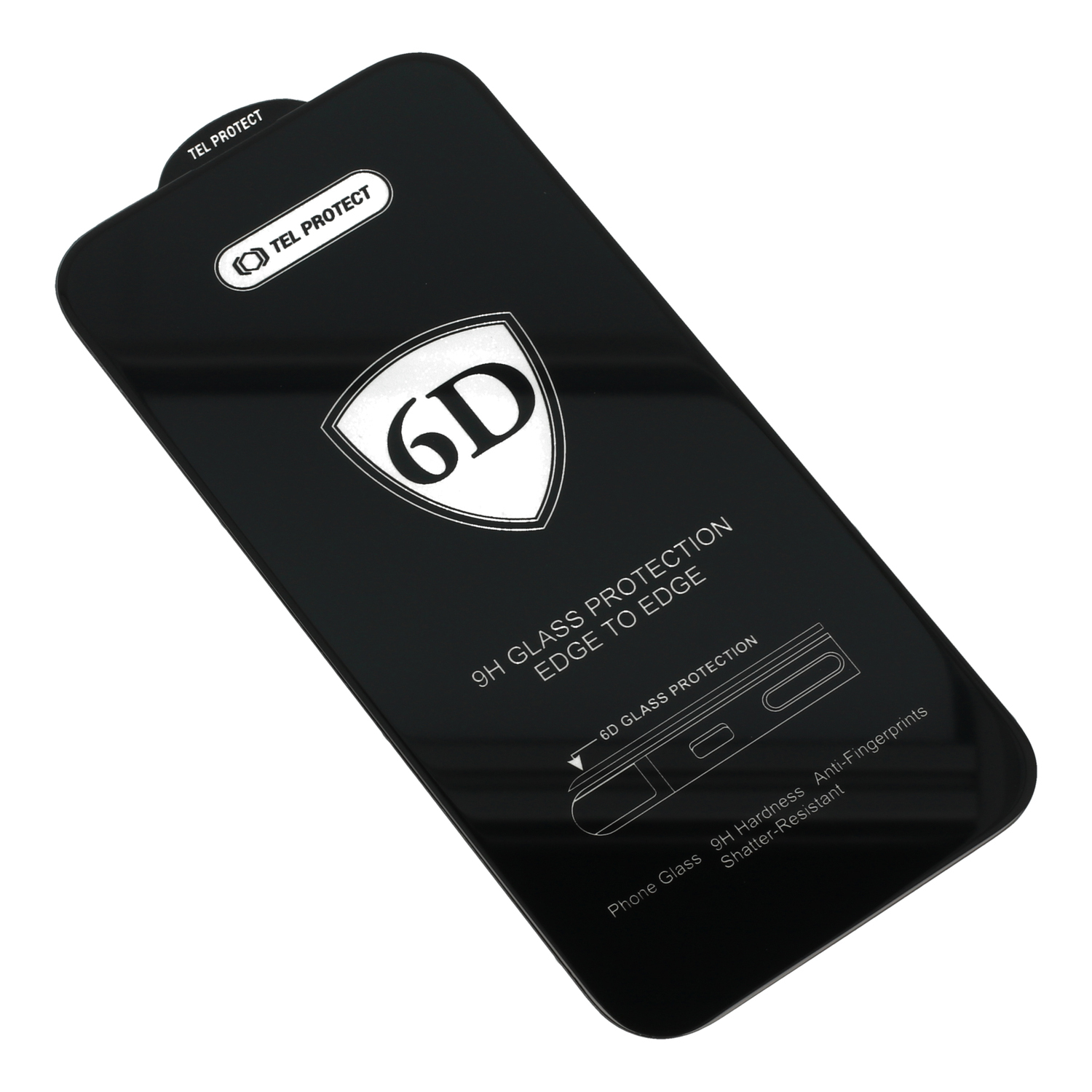 Szko hartowane Full Glue 6D czarny Motorola Edge 40 / 4