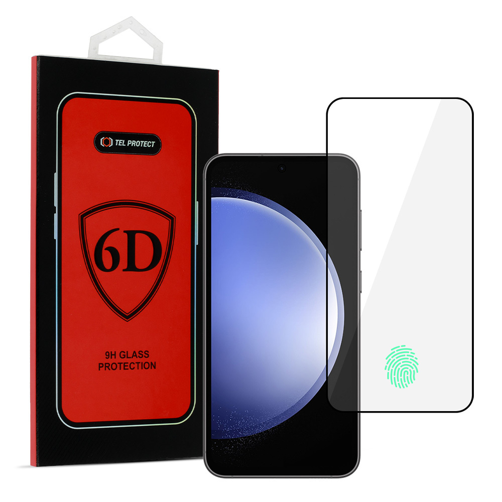 Szkło hartowane Full Glue 6D czarny (with fingerprint unlock) Samsung Galaxy S22 5G Szkło hartowane Full Glue 6D czarny (with fingerprint unlock) Samsung Galaxy S22 5G