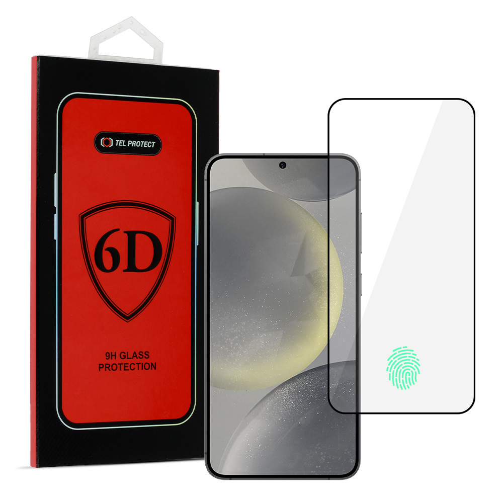 Szkło hartowane Full Glue 6D czarny (with fingerprint unlock) Samsung Galaxy S25 Edge Szkło hartowane Full Glue 6D czarny (with fingerprint unlock) Samsung Galaxy S25 Edge