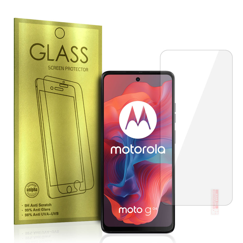 Szkło hartowane Glass Gold Motorola Moto G04 Szkło hartowane Glass Gold Motorola Moto G04
