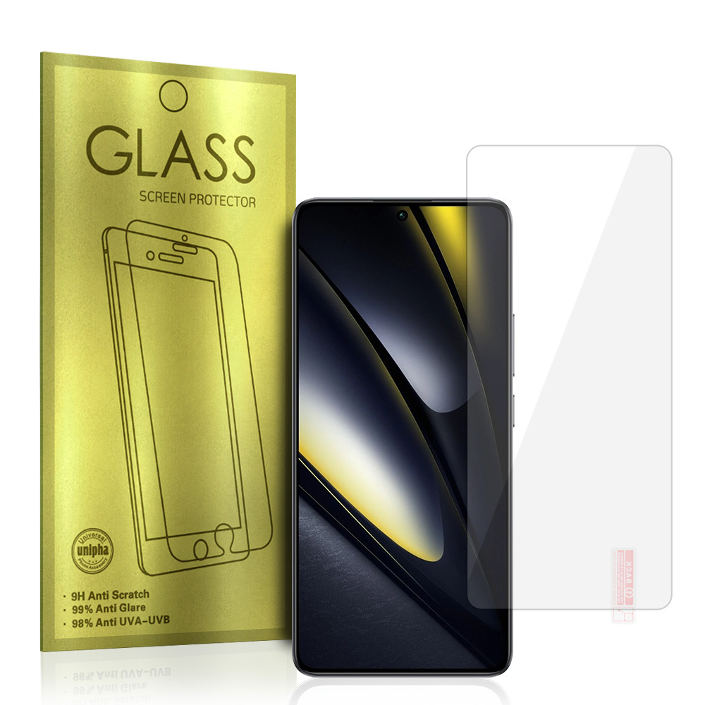 Szkło hartowane Glass Gold Xiaomi POCO F6 Szkło hartowane Glass Gold Xiaomi POCO F6
