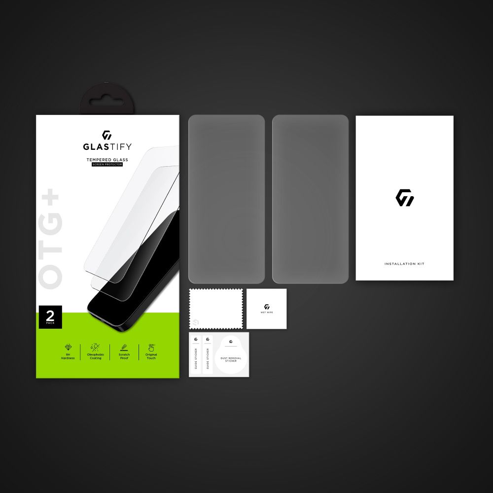 Szkło hartowane GlasTIFY OTG+ 2-pack Xiaomi Redmi Note 11 / 2 Szkło hartowane GlasTIFY OTG+ 2-pack Xiaomi Redmi Note 11 / 2