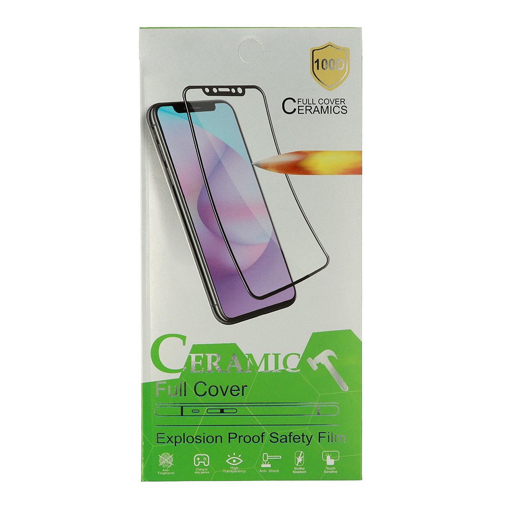 Szkło hartowane Hard Ceramic czarny Xiaomi Redmi 9C Szkło hartowane Hard Ceramic czarny Xiaomi Redmi 9C