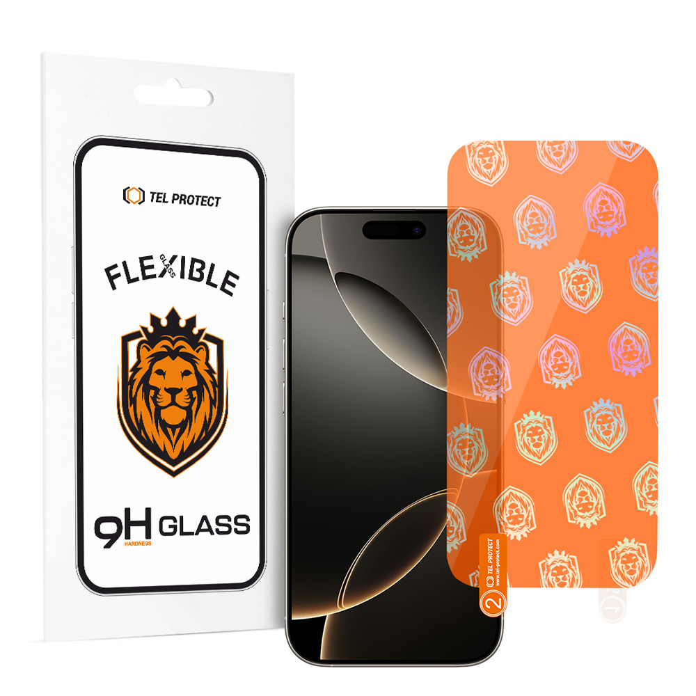 Szk�o hartowane hybrydowe Tel Protect Best Flexible Apple iPhone 16 Pro