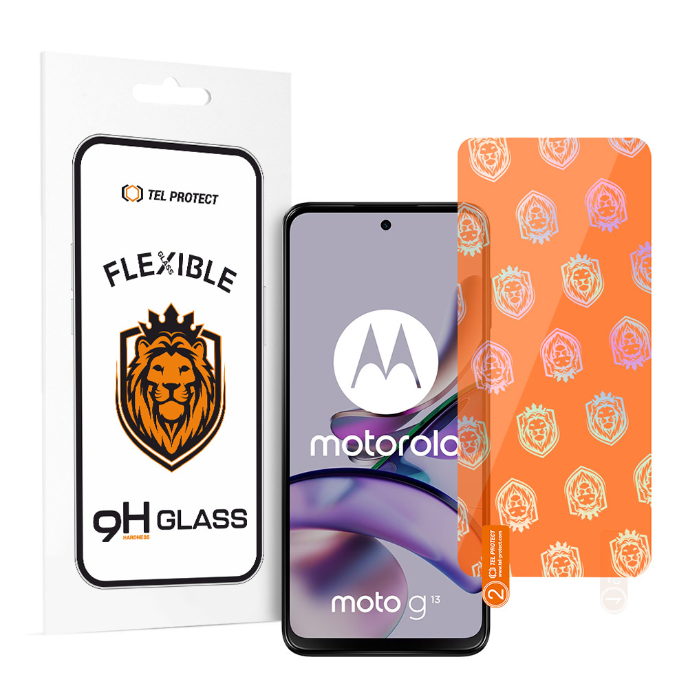 Szk�o hartowane hybrydowe Tel Protect Best Flexible Motorola Moto G13