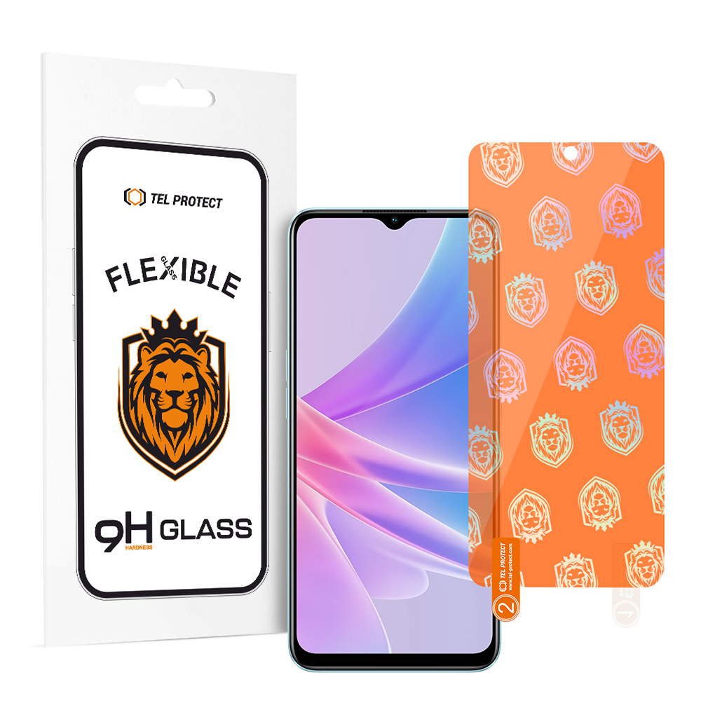 Szk�o hartowane hybrydowe Tel Protect Best Flexible Oppo A58 4G