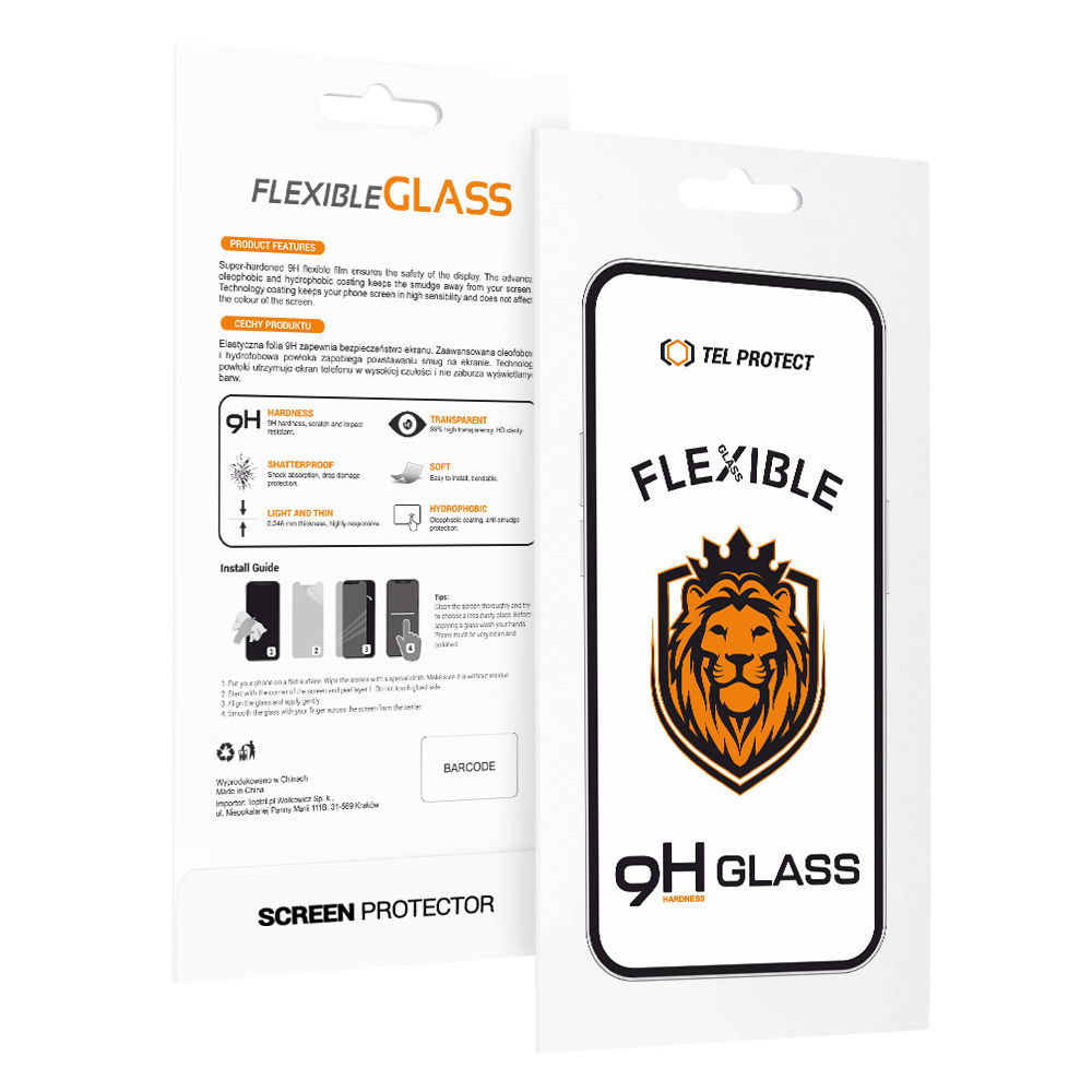Szk�o hartowane hybrydowe Tel Protect Best Flexible Xiaomi Redmi 15C 5G