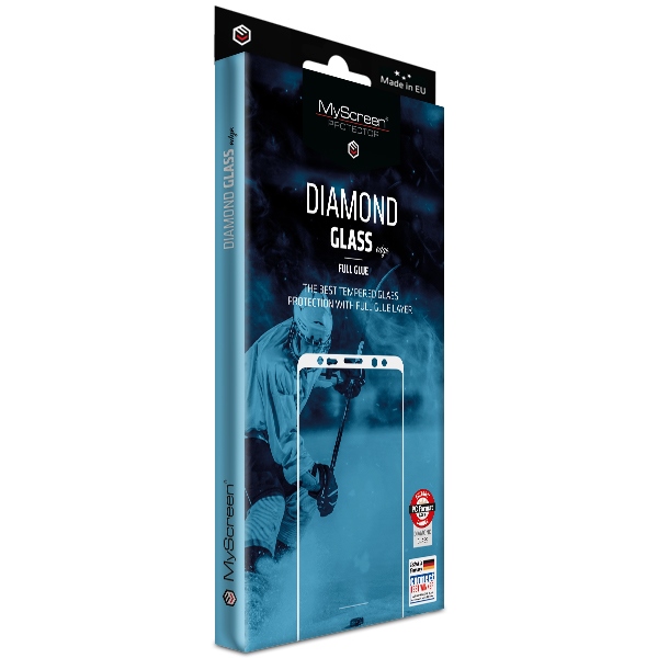 Szko hartowane MyScreen Diamond Edge Full Glue czarny Honor 10 Lite