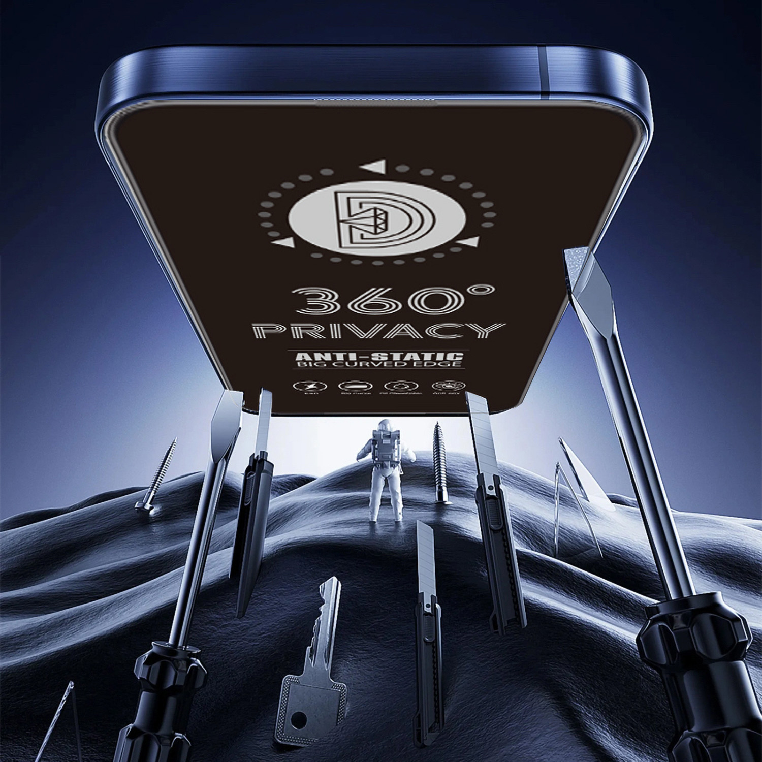 Szk�o hartowane Privacy 360 Samsung Galaxy S25 Ultra / 6