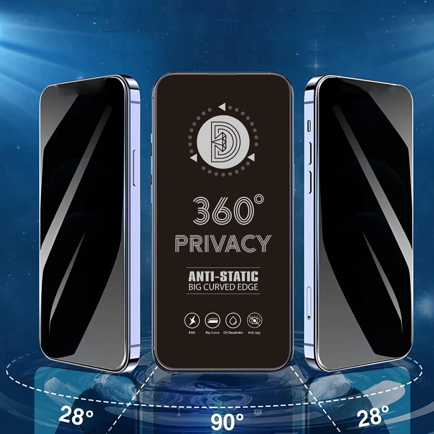 Szk�o hartowane Privacy 360 Samsung Galaxy S26 / 2