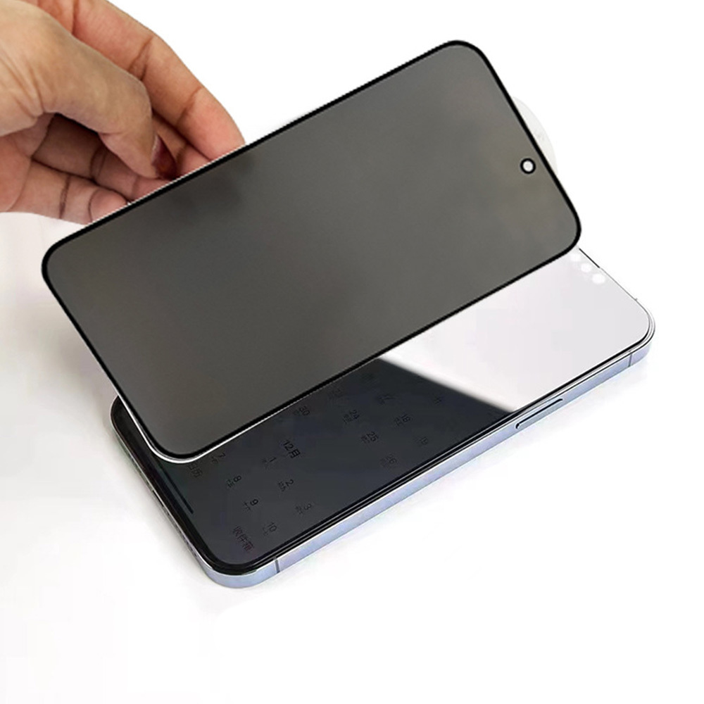 Szko hartowane Privacy Glass czarny Apple iPhone 15 Pro Max / 5