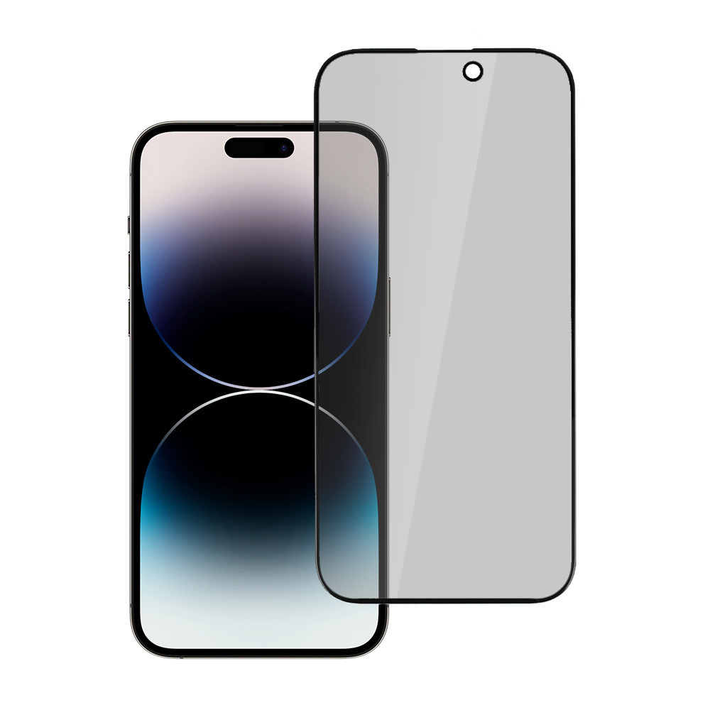 Szkło hartowane prywatyzujące Privacy Glass czarny Apple iPhone 16 Pro Max / 2 Szkło hartowane prywatyzujące Privacy Glass czarny Apple iPhone 16 Pro Max / 2