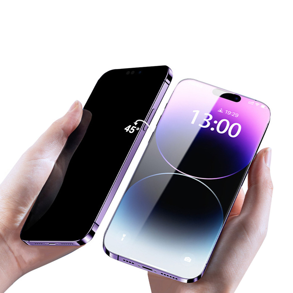 Szko hartowane Privacy Glass czarny Motorola Moto G54 5G / 6