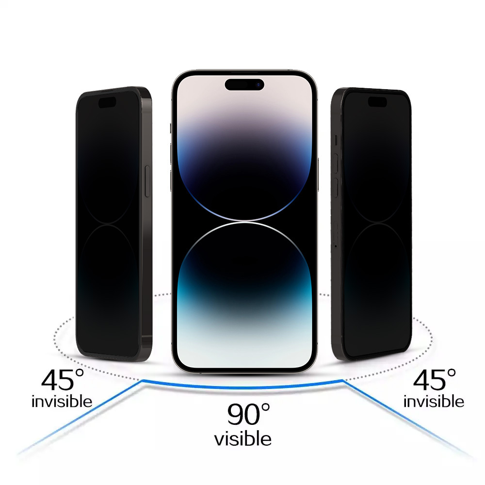 Szk�o hartowane Privacy Glass czarny Samsung Galaxy S26 Ultra / 3