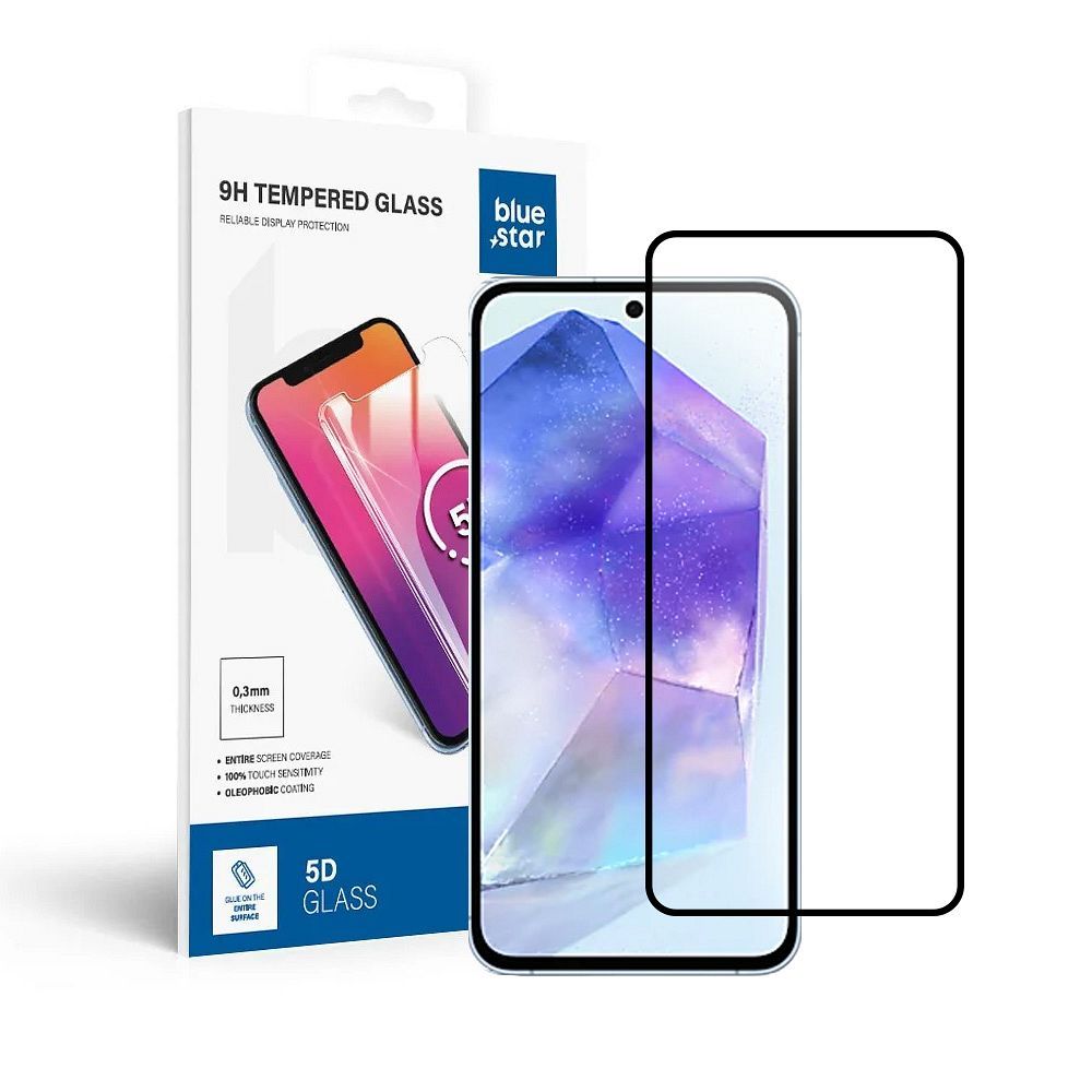Szkło hartowane 9H czarny Samsung Galaxy S25 FE Szkło hartowane 9H czarny Samsung Galaxy S25 FE
