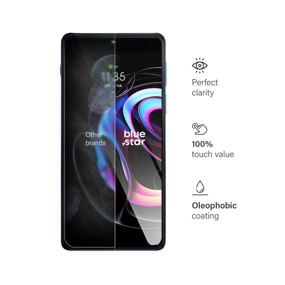 Szk�o hartowane 9H szary Motorola Edge 20 Pro 5G / 4