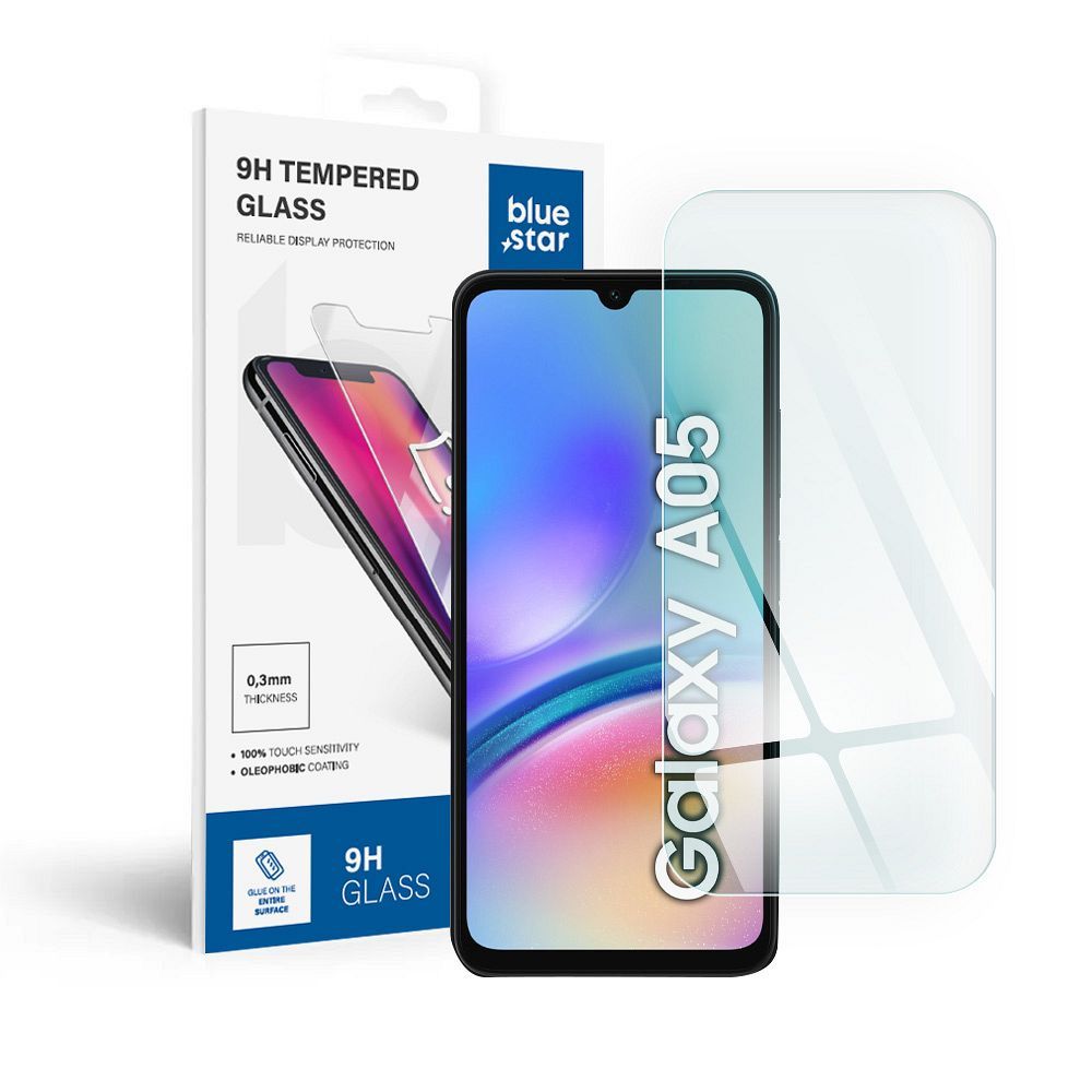 Szkło hartowane 9H szary Samsung Galaxy A05 Szkło hartowane 9H szary Samsung Galaxy A05