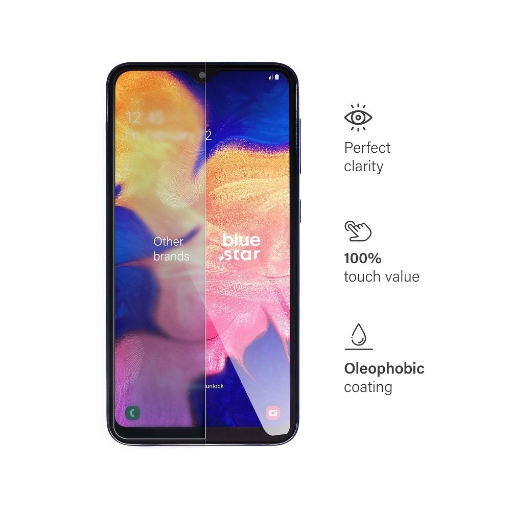 Szk�o hartowane 9H szary Samsung Galaxy A10 / 4