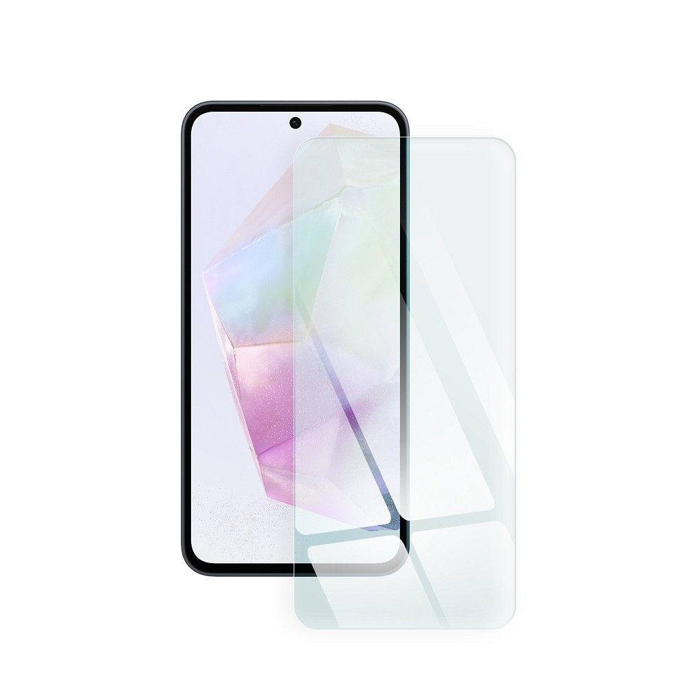 Szkło hartowane 9H szary Samsung Galaxy A35 5G / 2 Szkło hartowane 9H szary Samsung Galaxy A35 5G / 2