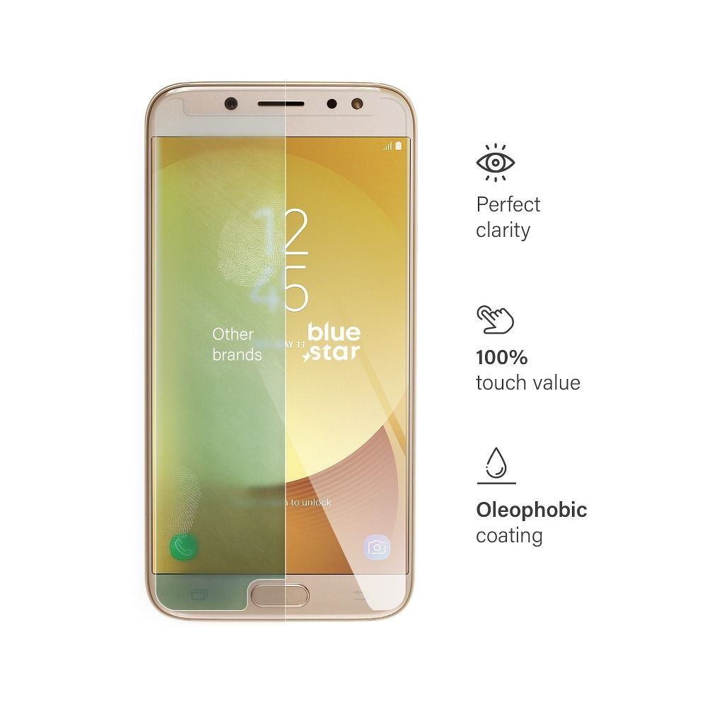 Szkło hartowane 9H szary Samsung Galaxy J7 2017 / 4 Szkło hartowane 9H szary Samsung Galaxy J7 2017 / 4