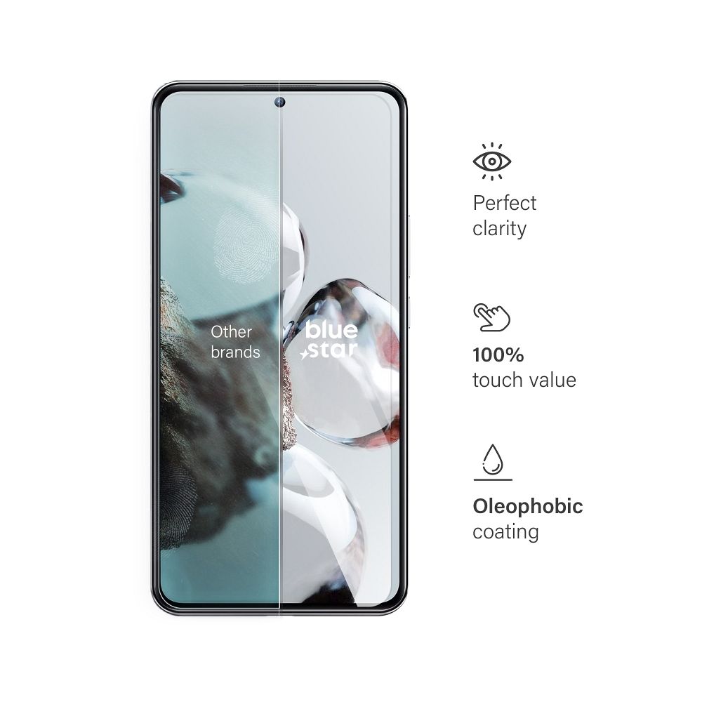 Szkło hartowane 9H szary Xiaomi 12T Pro / 4 Szkło hartowane 9H szary Xiaomi 12T Pro / 4
