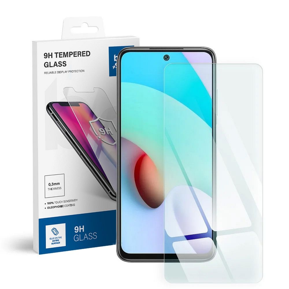 Szk�o hartowane 9H szary Xiaomi Redmi 10 4G