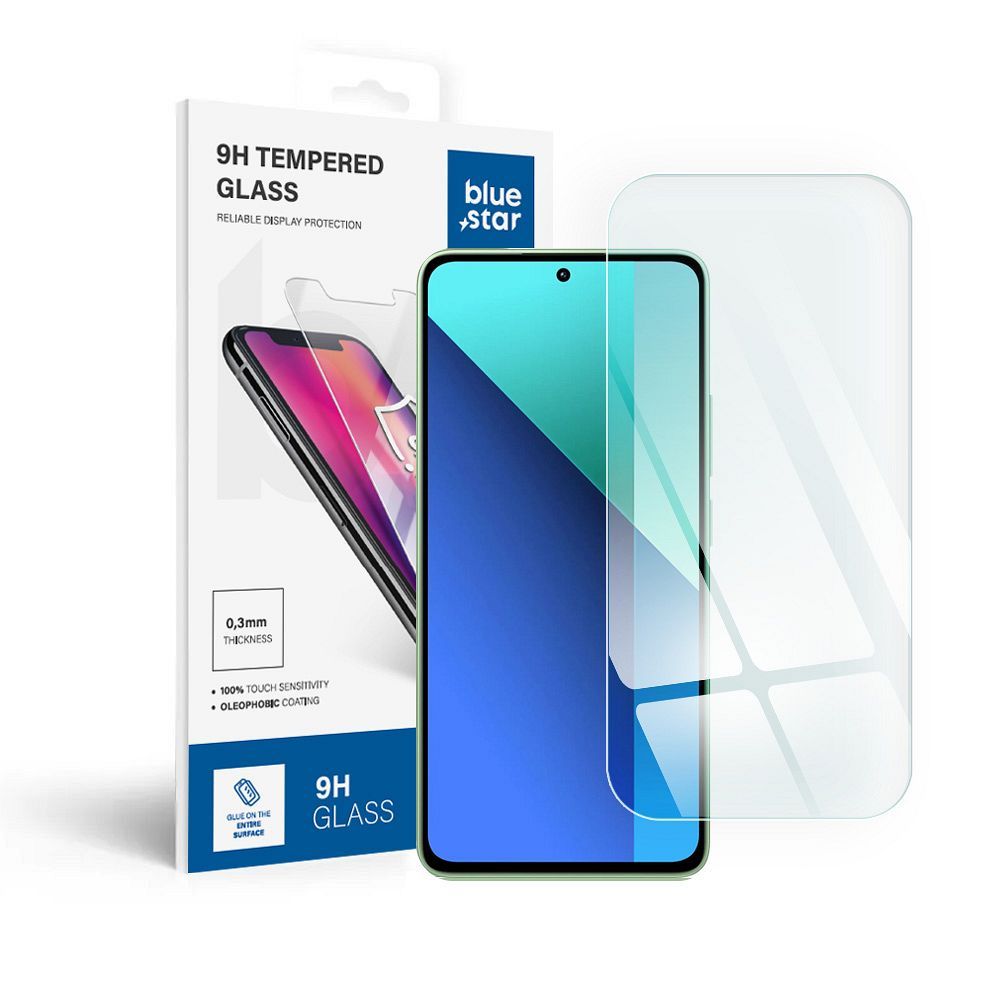 Szkło hartowane 9H szary Xiaomi Redmi 13 Szkło hartowane 9H szary Xiaomi Redmi 13