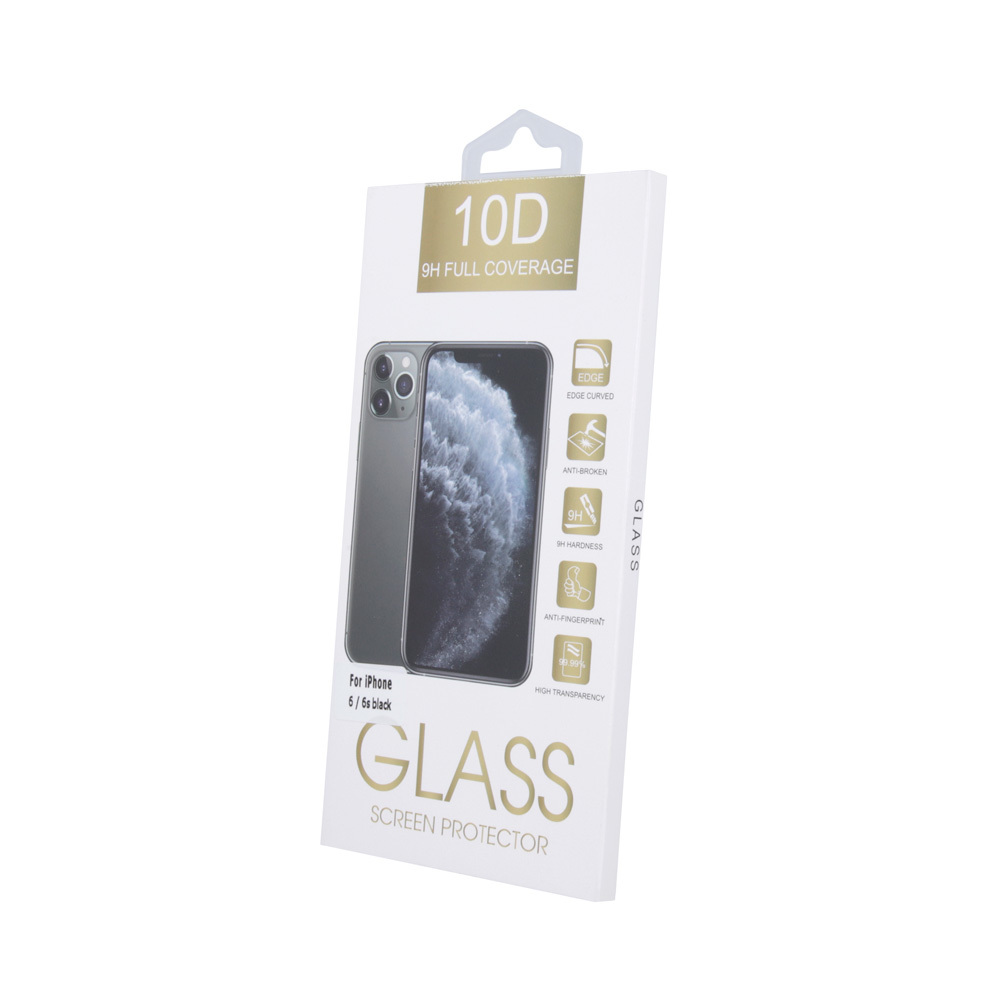 Szko hartowane Tempered Glass 10D czarna ramka Oppo A15S