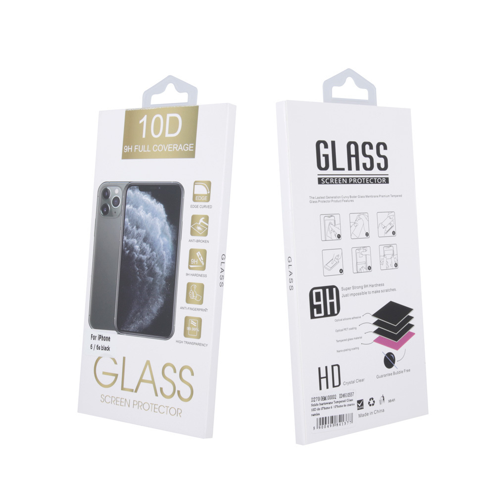 Szk�o hartowane Tempered Glass 10D czarna ramka Motorola Moto G50 5G / 2